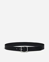 Leather Center-Bar Belt | Madewell