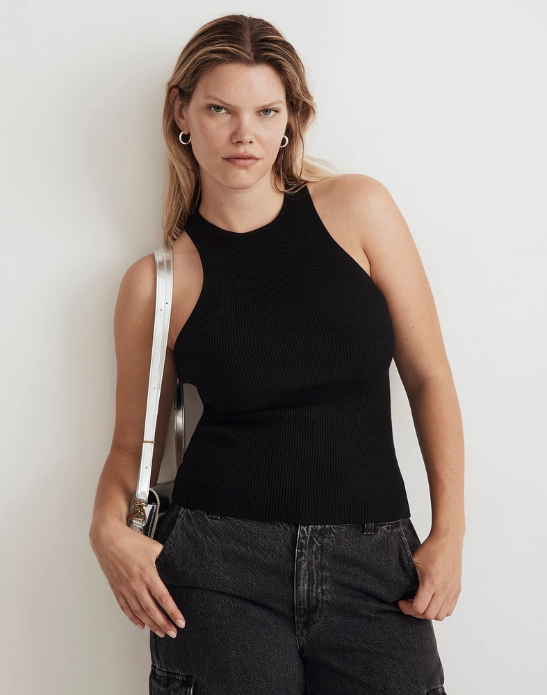 The Signature Knit  Cutaway Sweater Tank | Madewell