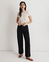 Ruched Crewneck Tee | Madewell
