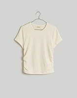 Ruched Crewneck Tee | Madewell