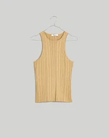 The Signature Shimmer Knit Cutaway Sweater Tank | Madewell