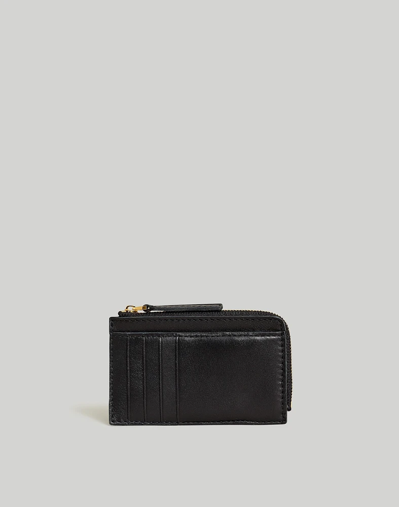 The Zip Card Case Wallet | Madewell