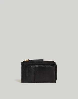 The Zip Card Case Wallet | Madewell