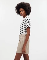 The Harlow Short Drapey Twill | Madewell