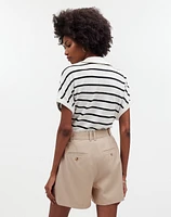 The Harlow Short Drapey Twill | Madewell