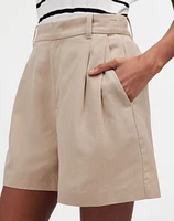 The Harlow Short Drapey Twill | Madewell