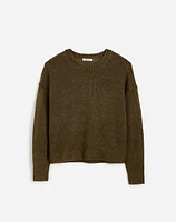 Linen Drop-Shoulder Sweater | Madewell