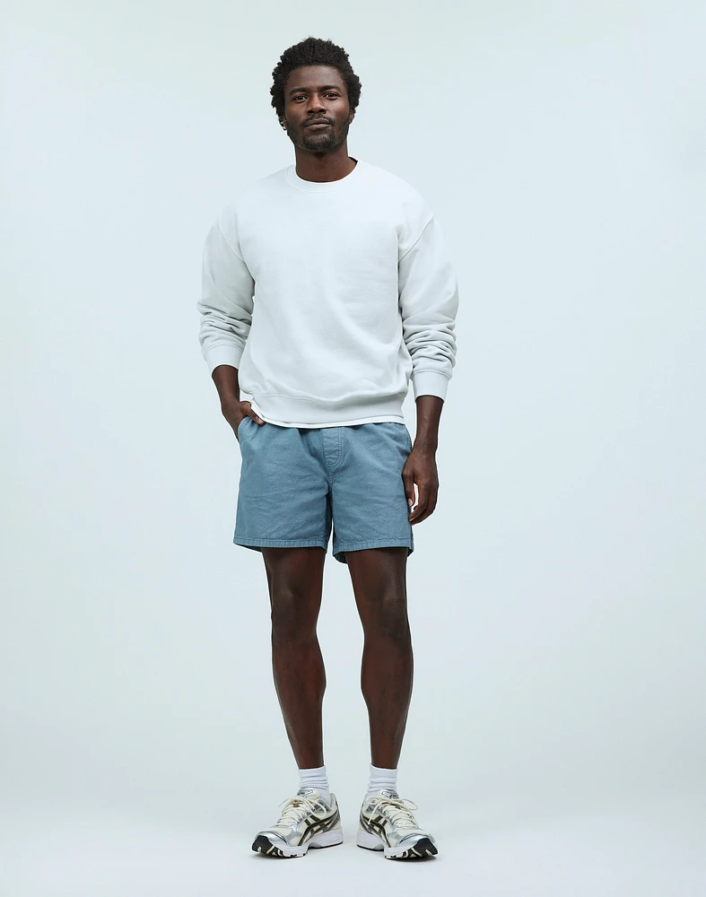 Cotton-Hemp Blend Everywear Shorts | Madewell