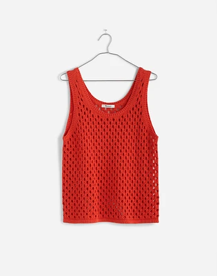 Open-Stitch Sweater Tank | Madewell