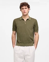 Three-Button Sweater Polo Shirt | Madewell