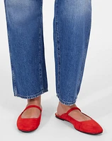 The Greta Ballet Flat Mule | Madewell