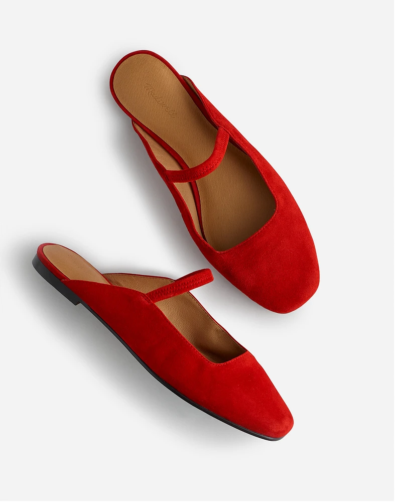 The Greta Ballet Flat Mule | Madewell