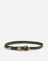 Triple Metal Keeper Belt | Madewell