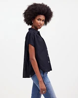 Cap-Sleeve A-Line Top | Madewell