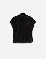 Cap-Sleeve A-Line Top | Madewell