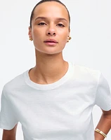 Slub Boxy-Crop Tee | Madewell