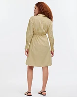 Belted Mini Shirtdress | Madewell