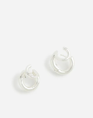 Double Huggie Hoop Earrings | Madewell