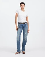 Madewell x Kaihara Denim Dean Easy Straight Jean Greenburg Wash |