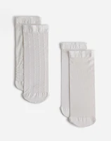 Two-Pack Sheer Ankle Socks | Madewell