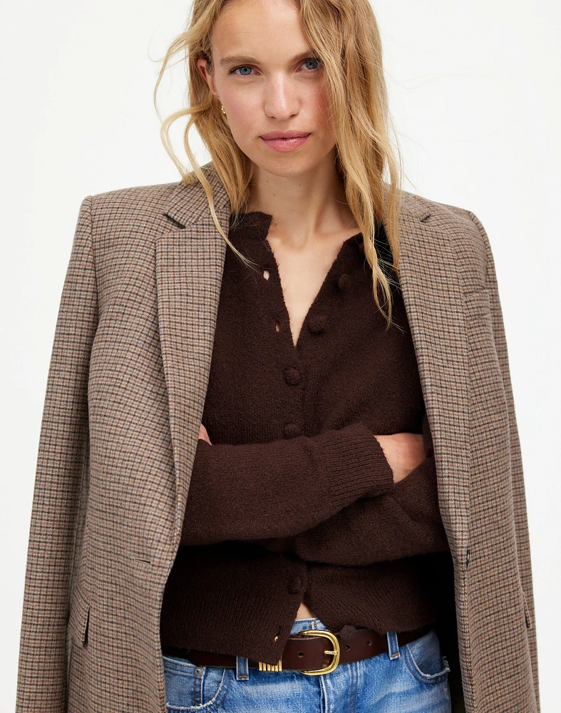 Cotton-Blend Cardigan | Madewell