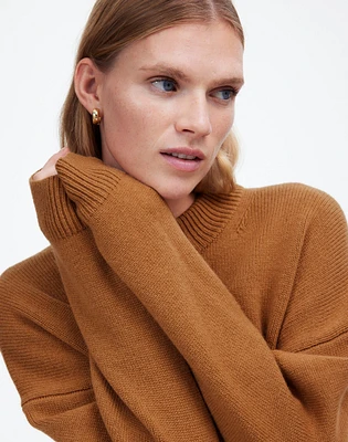 SoftWool Boxy Crewneck Sweater | Madewell