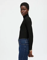 Ribbed Turtleneck Long-Sleeve Tee | Madewell