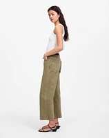 The Perfect Vintage Wide-Leg Crop Jean Garment Dye | Madewell