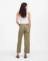 The Perfect Vintage Wide-Leg Crop Jean Garment Dye | Madewell