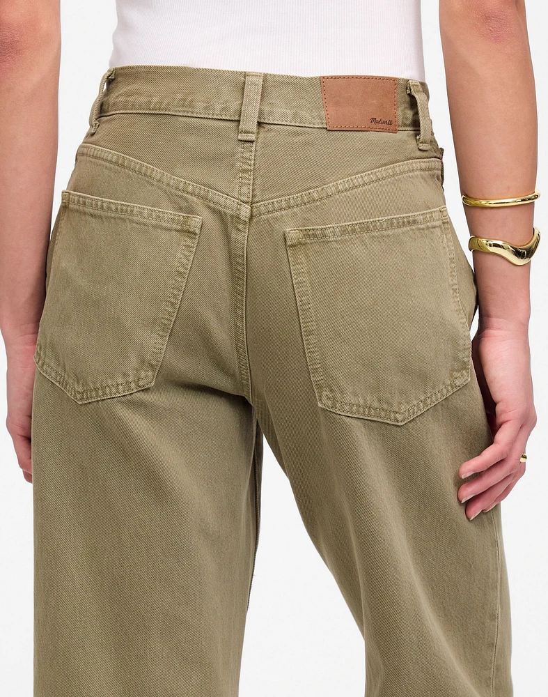 The Perfect Vintage Wide-Leg Crop Jean Garment Dye | Madewell
