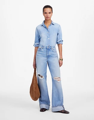 Petite Low-Slung Baggy Jeans | Madewell