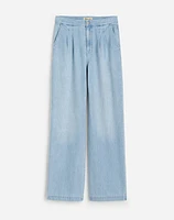 The Harlow Wide-Leg Denim Trouser Noll Wash: Airy Edition | Madewell