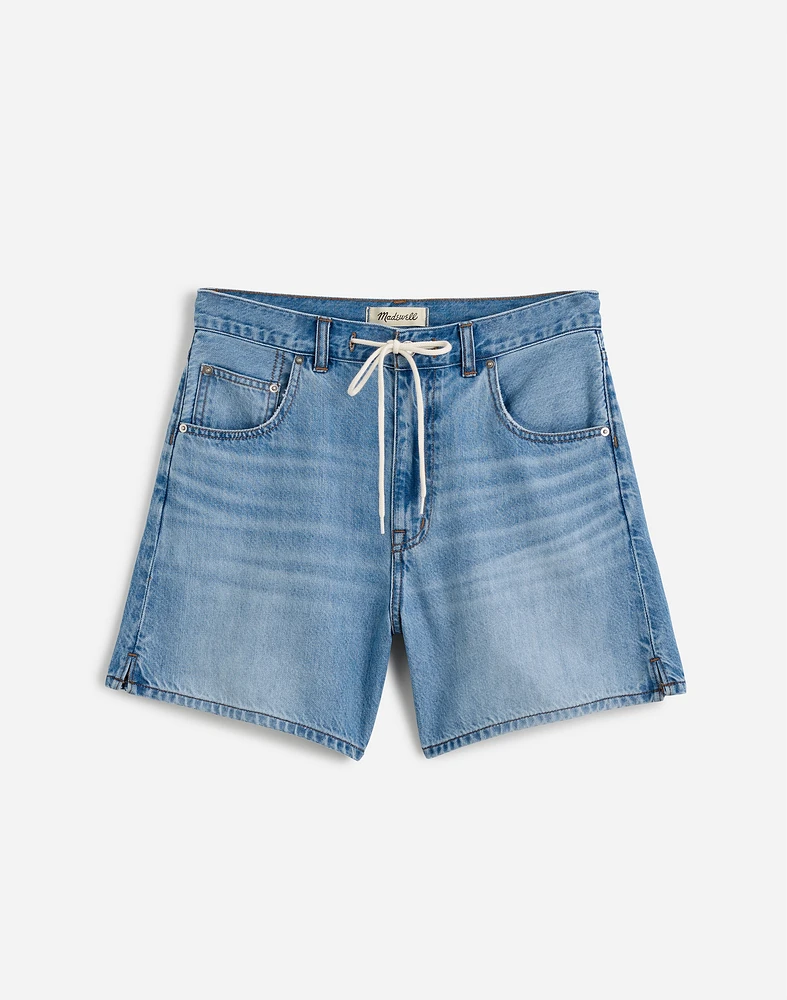 Drawstring Jean Short: Airy Denim Edition | Madewell