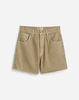 Pleated Low-Slung Denim Shorts: Airy Edition | Madewell