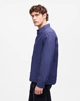 Button-Up Shirt Cotton-Linen Blend | Madewell