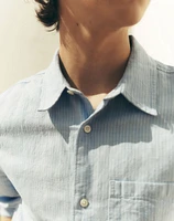 Button-Up Shirt Cotton-Linen Blend | Madewell