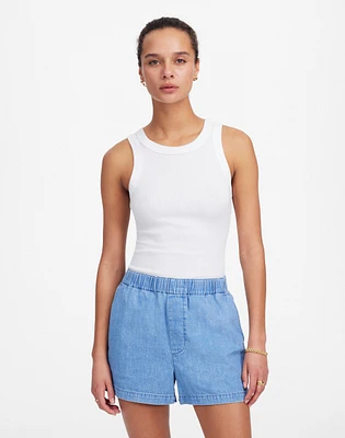 Denim Pull-On Shorts Marnie Wash | Madewell