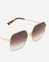 Oversized Rounded Square Sunglasses | Madewell