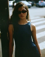 Skinny Oval Sunglasses | Madewell