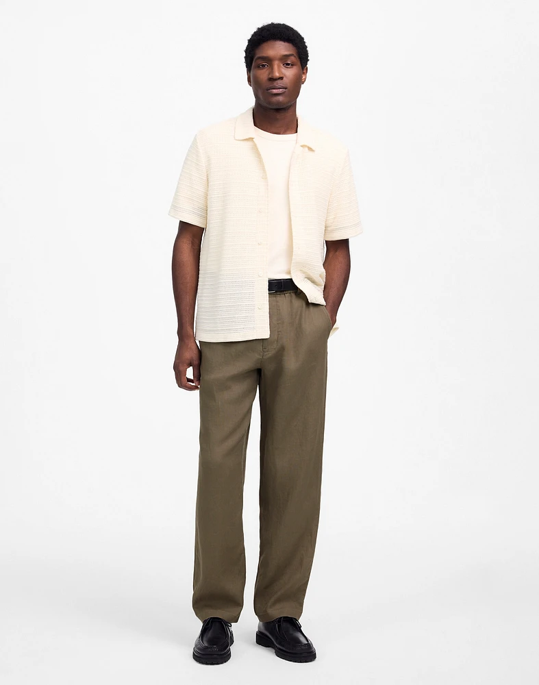 Linen Pull-On Pant | Madewell