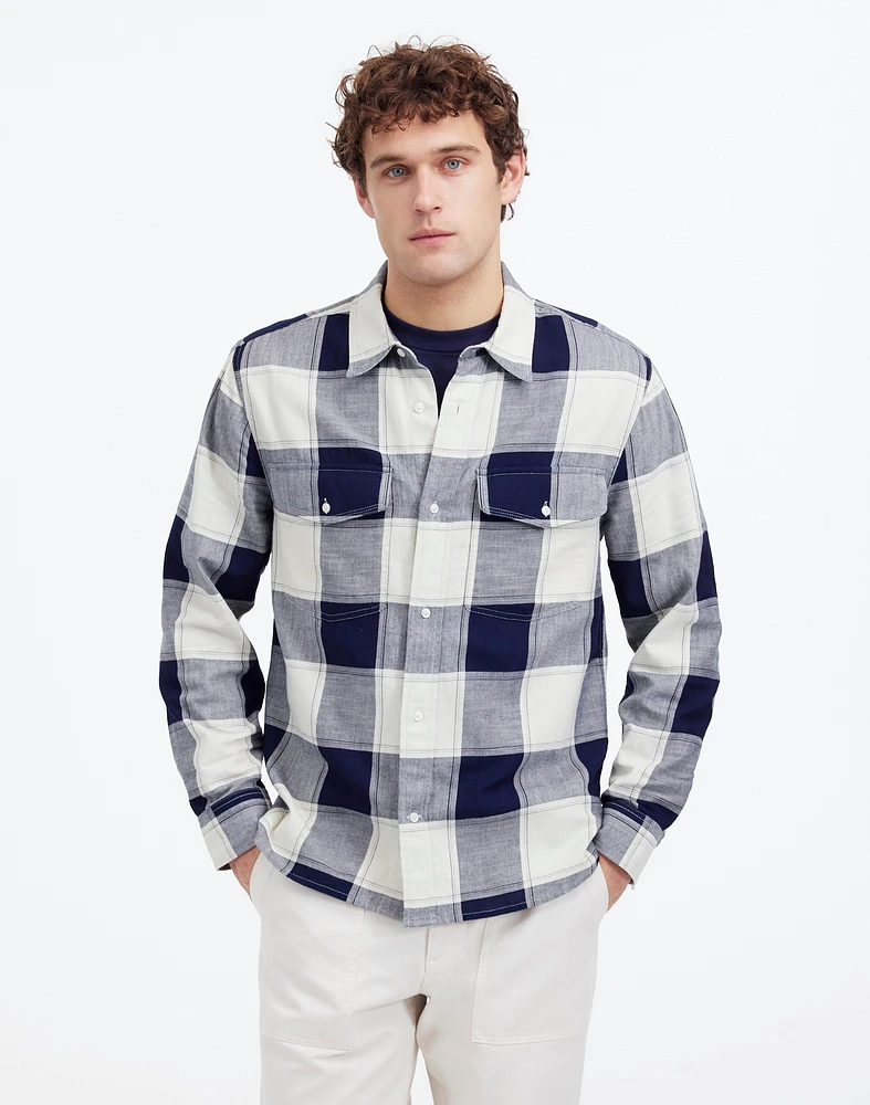 Work Shirt Cotton Plaid | Madewell