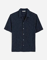 Textured Camp Collar Shirt | Madewell