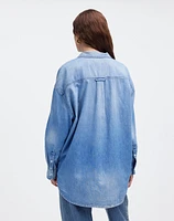 Denim Oversized Button-Up Shirt Marnie Wash | Madewell