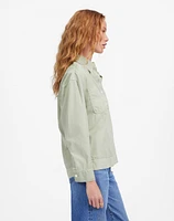 Denim Popover Shirt Garment Dye | Madewell