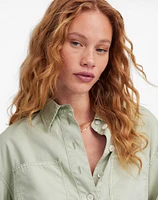 Denim Popover Shirt Garment Dye | Madewell