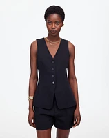 Cutaway Long Vest | Madewell