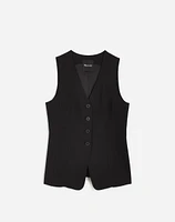 Cutaway Long Vest | Madewell