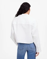 Straight-Hem Shirt Linen-Cotton | Madewell