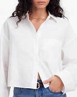 Straight-Hem Shirt Linen-Cotton | Madewell