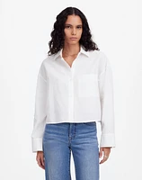 Straight-Hem Shirt Linen-Cotton | Madewell